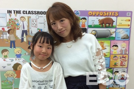 小学4年生からECCで英語を習うYちゃん！